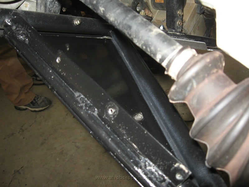 02. First up..install Jack and Dan's fabricated A-Arm guards..jpg