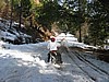 13. Miren tries  to ride her bike in the snow..jpg