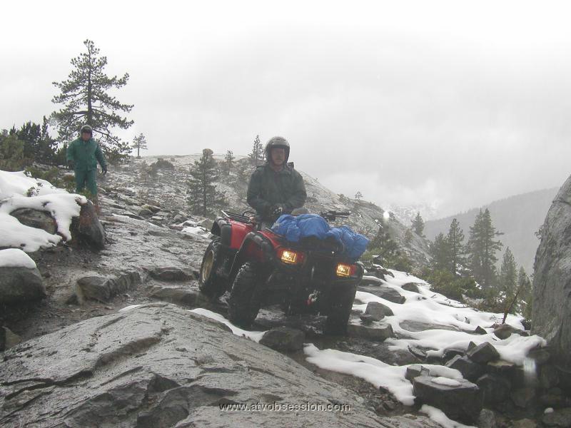 27. Dave waits while we do a little road remodeling.jpg