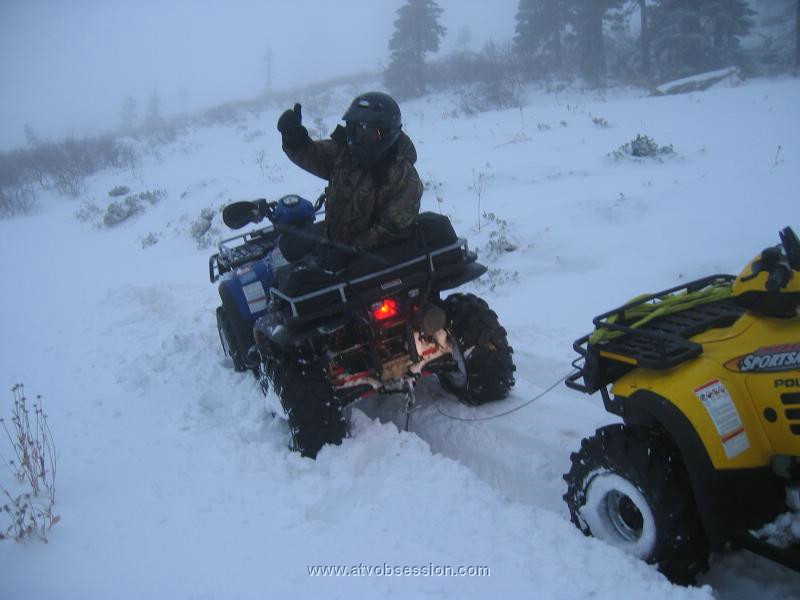 60. Jack still gives the thumbs up...it's like Everest up here.jpg