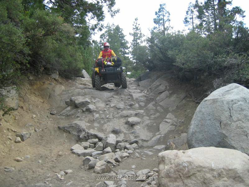06. Jeff coming down the first section of Cadillac Hill..jpg