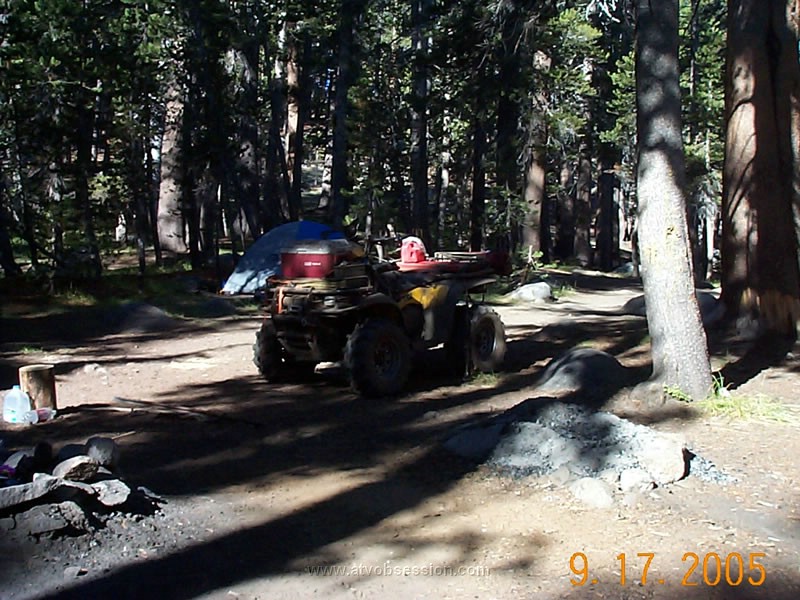 25. Ken's ATV rests...unknown to me it had 3 frame cracks..jpg