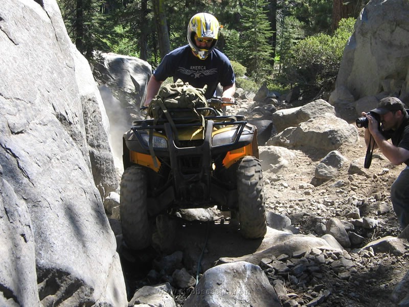 146. John gives it a go on his Honda..jpg