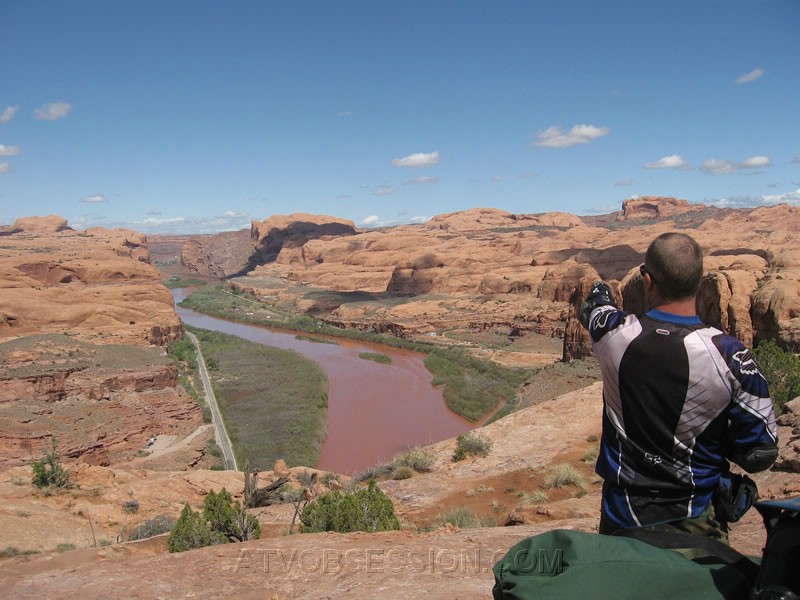 164. Jack points over to where the truck is stuck in the mud..jpg