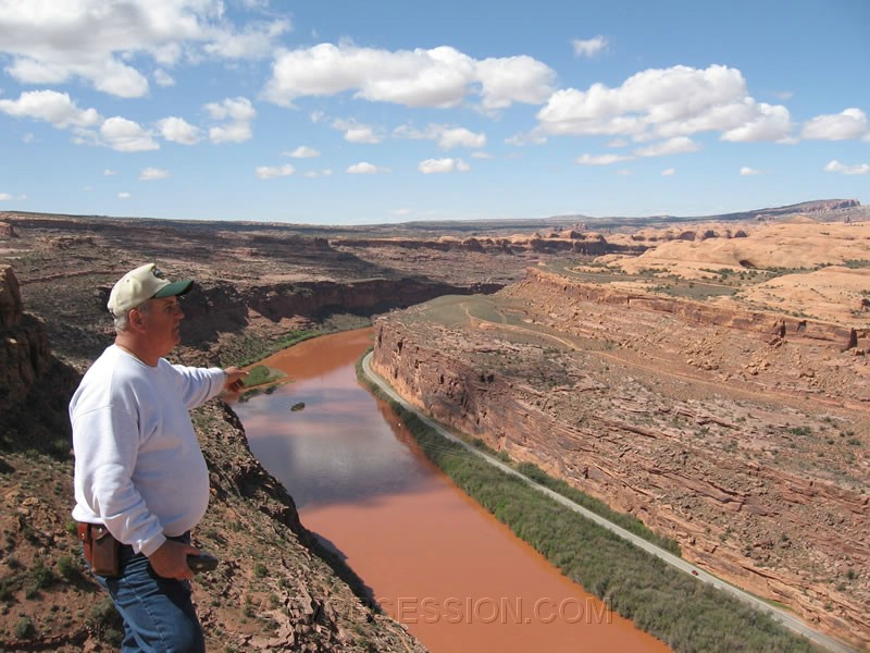 165. Steve points to show erosion...lol..jpg