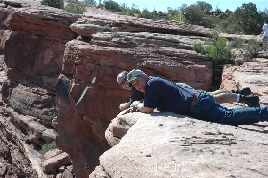 190. Dusty and Steve enjoy the view..jpg