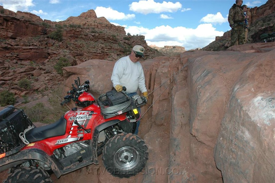 136. Steve backs it down to get a better angle..jpg