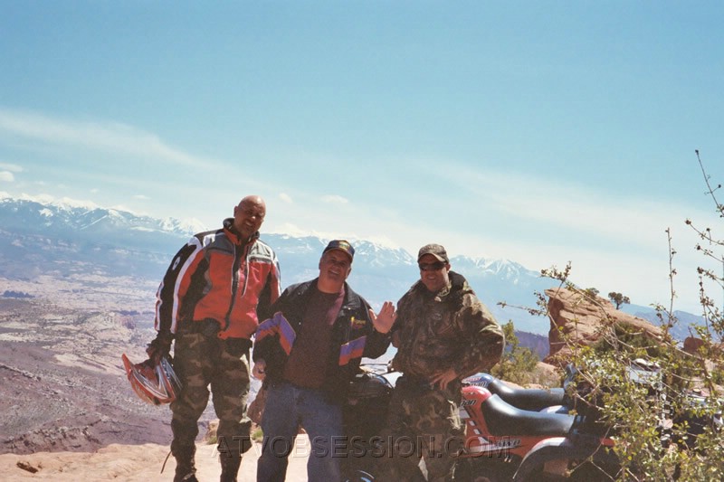 072. Steve makes me take my helmet off...bastard..jpg