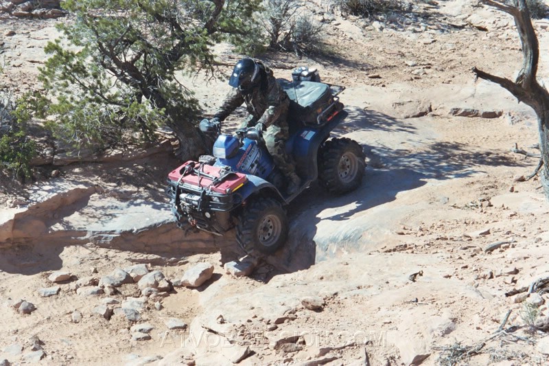 075. Jack fires back out on to the traill..jpg