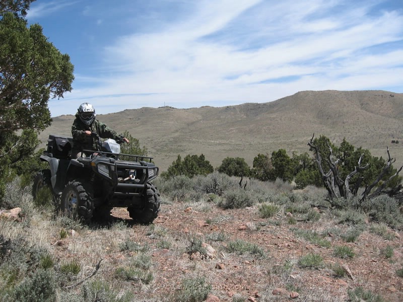 114. Lori heads down the hill..jpg