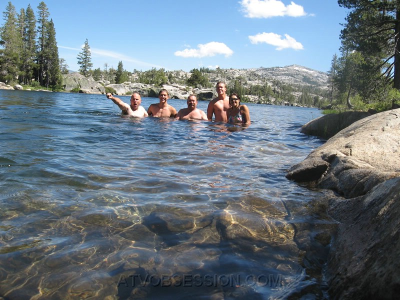 57. Trail Patrol, coolin' off..jpg