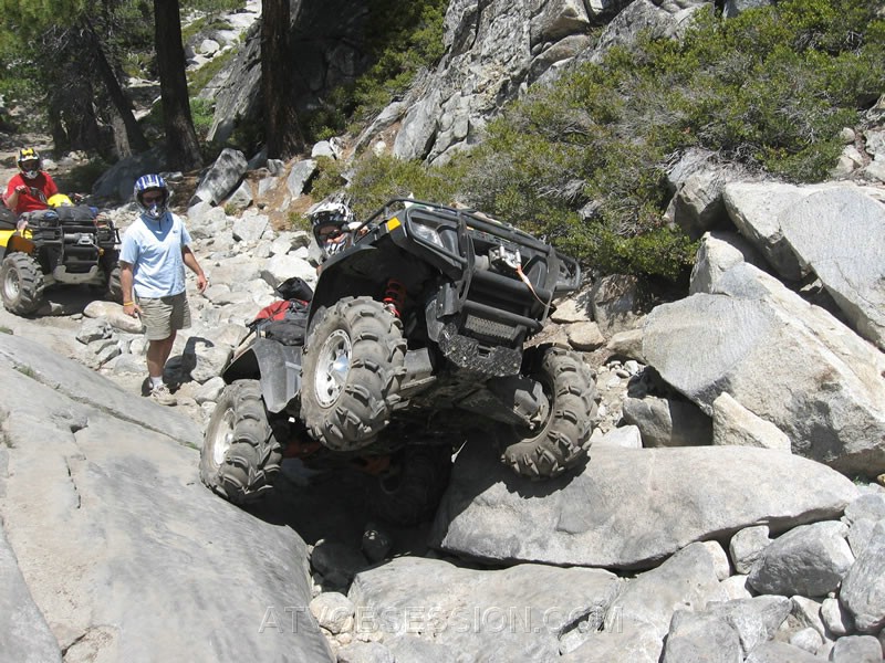 060. Kick ass..Lori gets tweaked just past Little Sluice..jpg