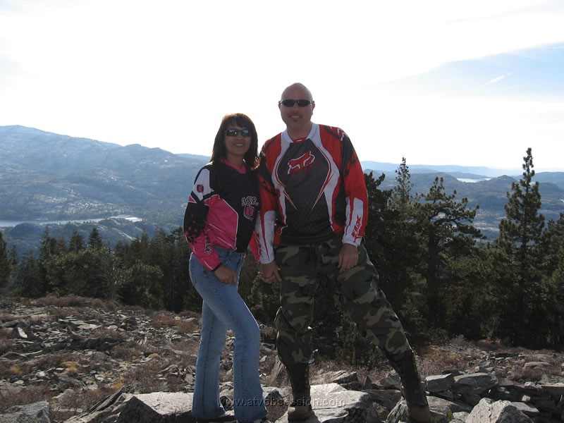 09. Lori and Ken with Rock Bound Lake in the background..jpg