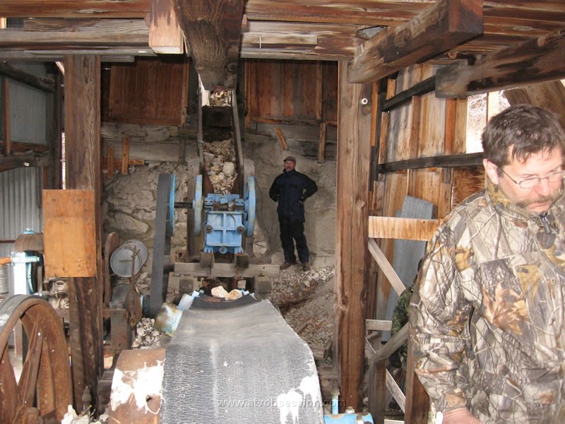 171. Dave and Ed next to the ore separation belt..jpg