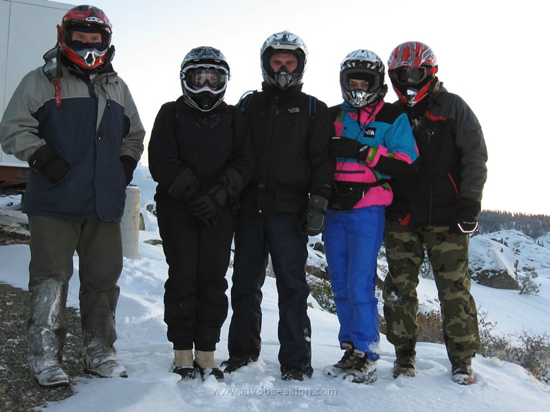 78. Our Chevy Chase 'Vacation' Moment...Cheese..now let's GO!  L-R. Larry, Debbie, Keith, Lori and Ken..jpg